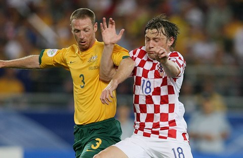 Croatia's friendly with Australia in Brazil