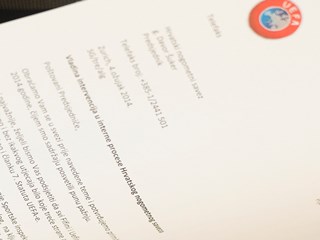 Stajalište Fife i Uefe prema Rješenju Sportske inspekcije