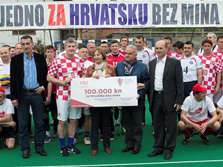 HNS i bivši reprezentativci podržali razminiranje Hrvatske