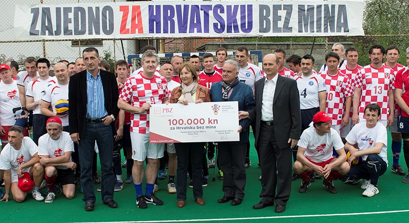 HNS i bivši reprezentativci podržali razminiranje Hrvatske