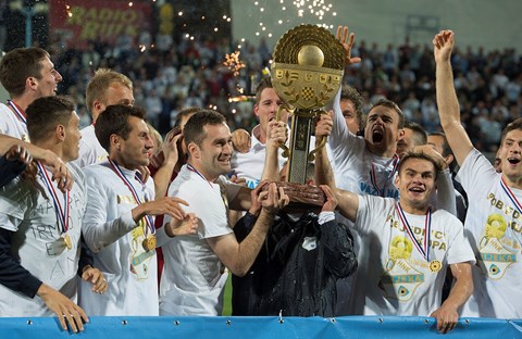 Riječani proslavili osvajanje Hrvatskog kupa#Rijeka celebrates Cup win
