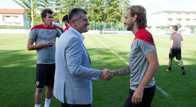 Šuker: "Vidim da je atmosfera sjajna"