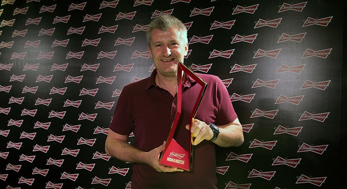 Davor Šuker na predstavljanju nagrade za igrače utakmica