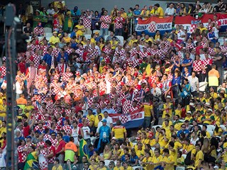 Podrška reprezentaciji iz cijele Hrvatske
