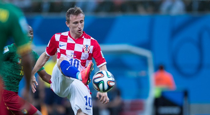 Real Madrid's Luka Modrić wins European Supercup