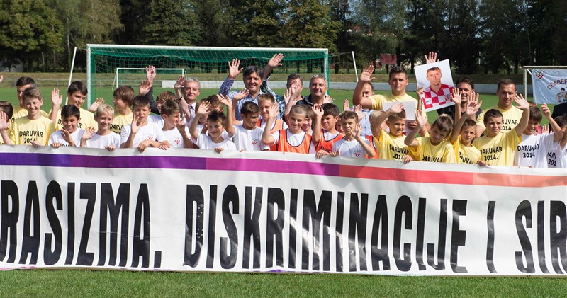 First football camp of national minorities