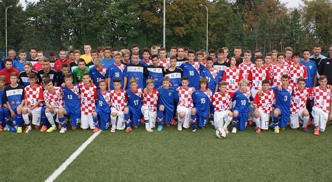 Hrvatska U-14 i U-15 ugostile reprezentacije Hrvata iz Njemačke