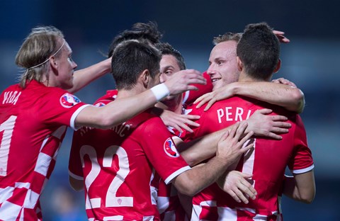 Croatia puts six past Azerbaijan to take the top spot