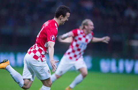Croatia draws in Italy: Candreva and Perišić share the spoils