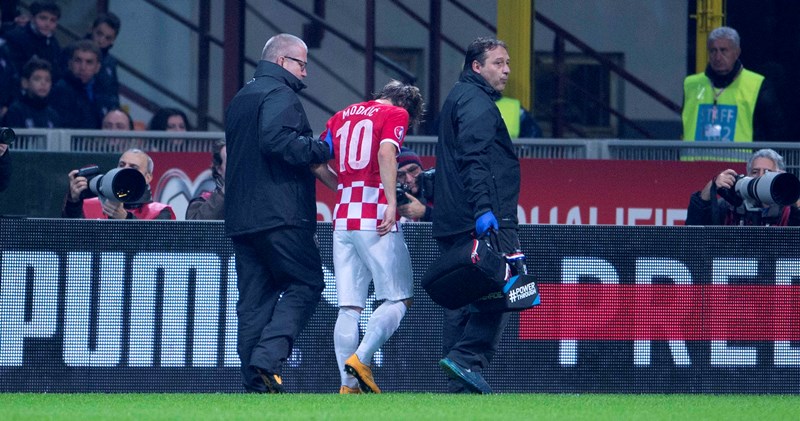 Luka Modrić izbiva s travnjaka šest tjedana