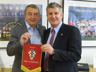 Niersbach: "Dobro je da se u nogomet uključuju bivši vrhunski igrači"