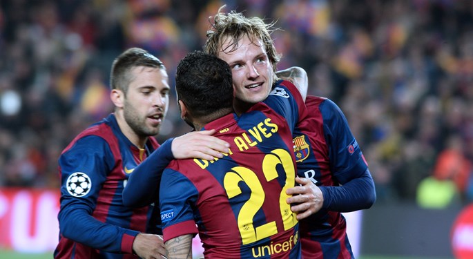 Gol Rakitića za pobjedu i potvrdu prolaza Barcelone