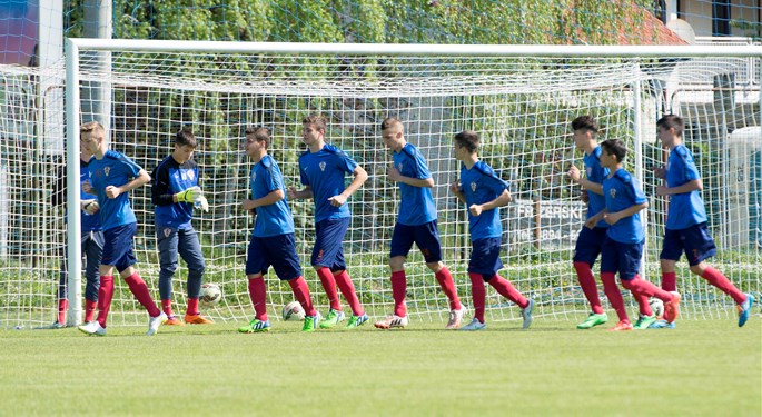 U-15 reprezentacija na turniru u Italiji