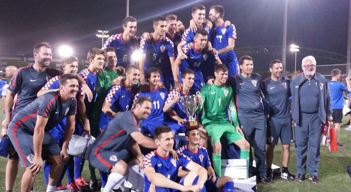 Mladi Vatreni novom visokom pobjedom osvojili turnir