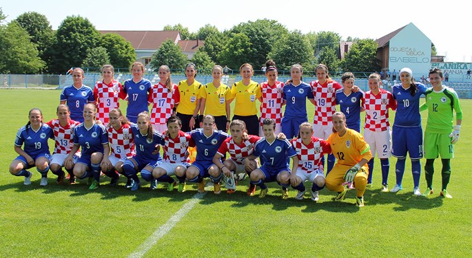 Hrvatice ponovile 1:1 protiv BiH i u Županji