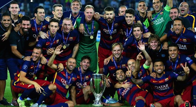 Rakitić and Halilović Supercup celebrations: "Proud of Barcelona's trophies"