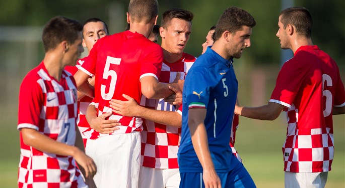 Hrvatska U-18 odmjerila snage sa starijim Talijanima
