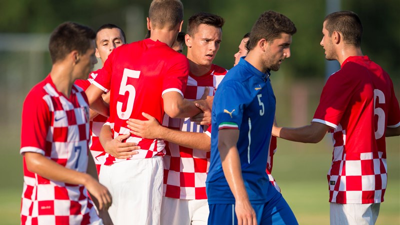 Hrvatska U-18 odmjerila snage sa starijim Talijanima