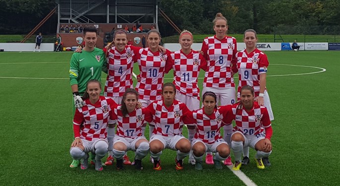 Okupljanje hrvatske ženske U-19 reprezentacije