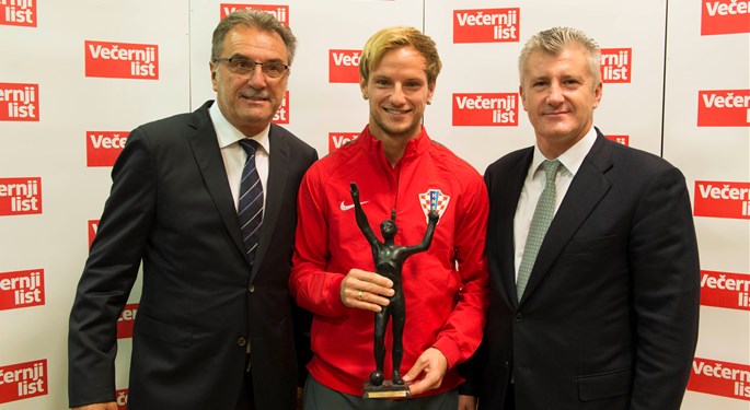 Ivan Rakitić nogometaš godine po izboru VL-a