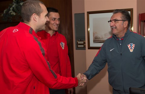 Hrvatska počela s pripremom za Rusiju#Croatian team gathers for a match against Russia