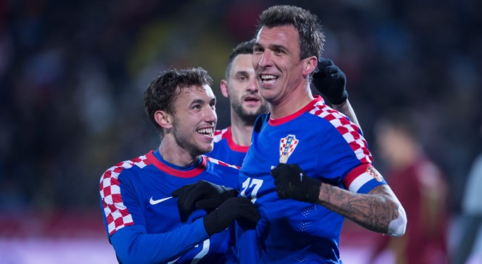 Dva gola Mandžukića za preokret, strijelci Kalinić i Perica