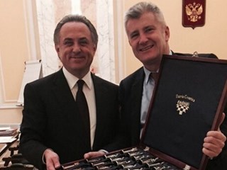Ruski ministar sporta Vitalij Mutko ugostio Šukera