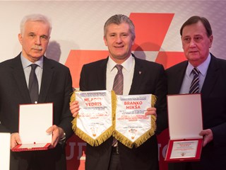 Mladen Vedriš i Branko Mikša počasni predsjednici HNS-a