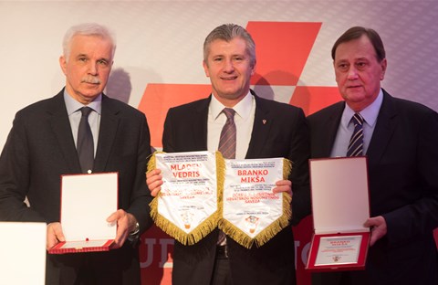 Mladen Vedriš i Branko Mikša počasni predsjednici HNS-a