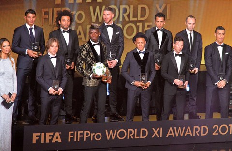 Luka Modrić selected for FIFA FIFPro World XI