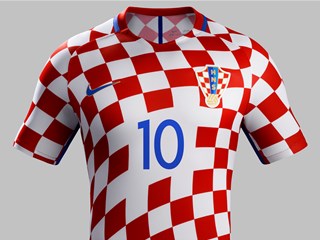 Nike predstavio dres hrvatske reprezentacije za EURO 2016.