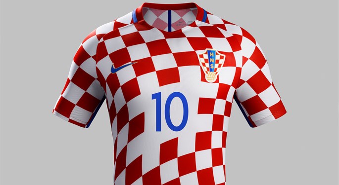Nike predstavio dres hrvatske reprezentacije za EURO 2016.