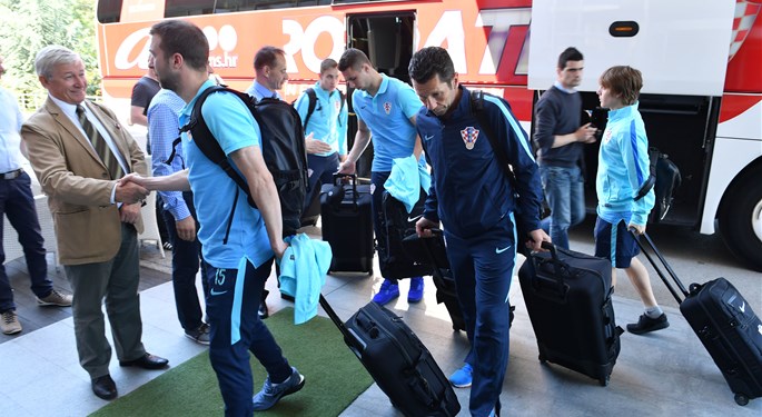Hrvatska reprezentacija stigla u Sv. Martin na Muri