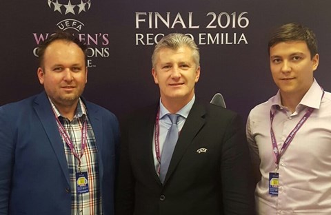 Predsjednik Šuker na finalu Lige prvakinja