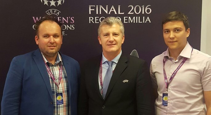 Predsjednik Šuker na finalu Lige prvakinja