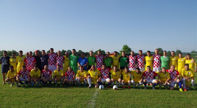 Veterani HNS-a na otvaranju igrališta u Staroj Subocki