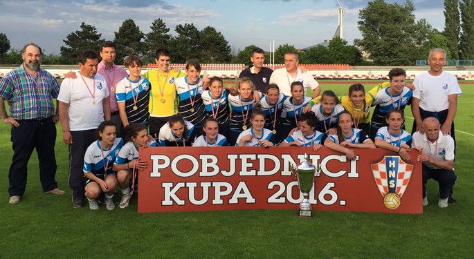 Nogometašice Osijeka osvojile naslov i u Kupu
