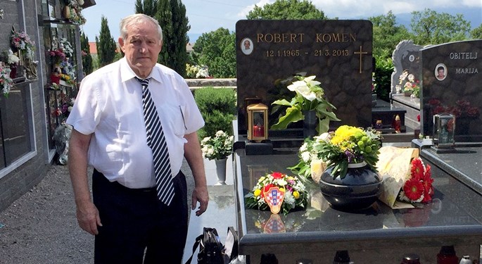Srebrić i Čohar posjetili grob Roberta Komena