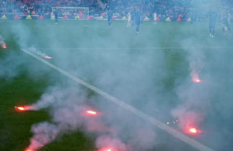 Novčana kazna za izgrede u Saint-Etienneu