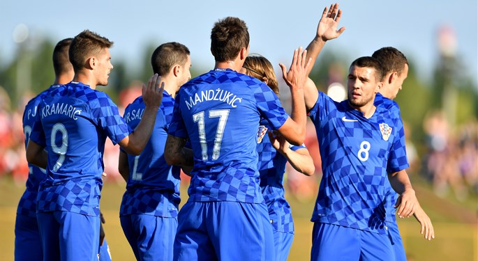 Convincing Croatia in Sisak celebrations