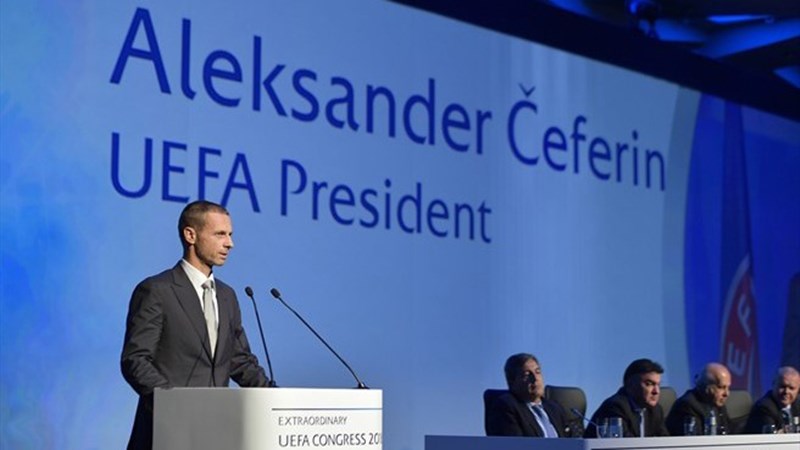Aleksander Čeferin the new UEFA president