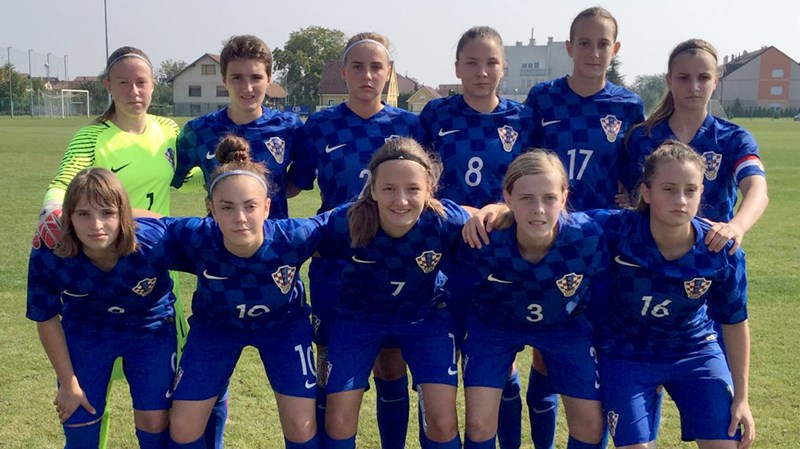 Okupljanje hrvatske ženske U-17 reprezentacije