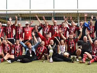 Veterani momčadi Arbanasi Zadar prvaci Hrvatske