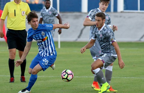 Lokomotiva treća najmlađa europska momčad, Hajduk 15.