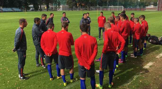 Okupljanje Hrvatske U-19 za susret s Engleskom