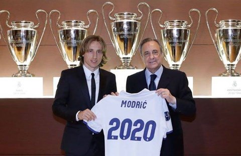 Kapetan Vatrenih Luka Modrić produžio ugovor s Realom