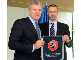 Čeferin ugostio Šukera i predsjednike saveza iz regije