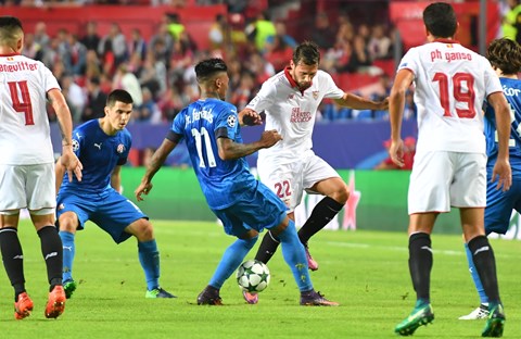 Dinamo poražen na gostovanju u Sevilli