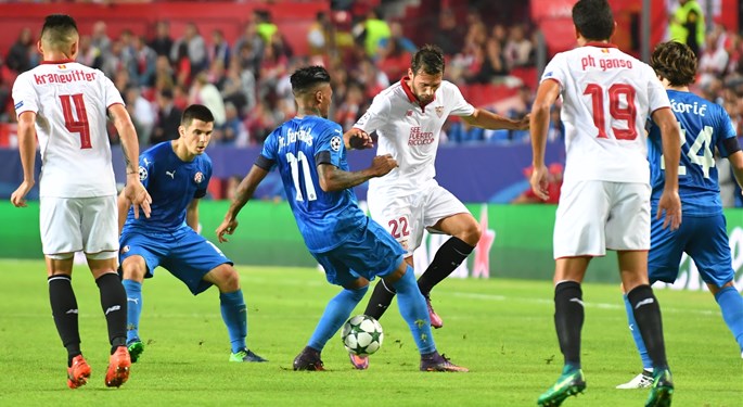 Dinamo poražen na gostovanju u Sevilli