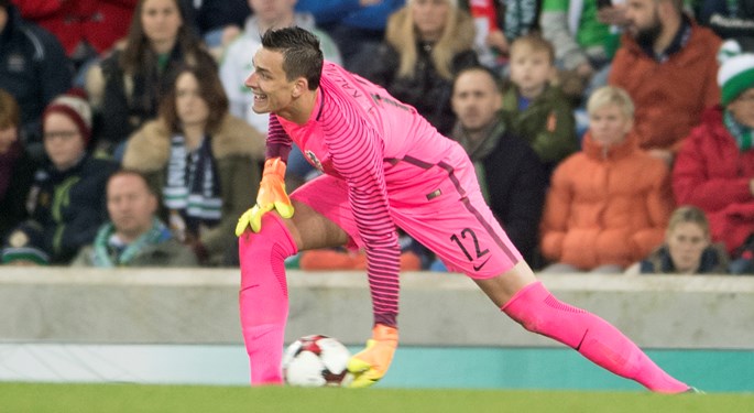 Lovre Kalinić awarded as the best goalkeeper in Belgium